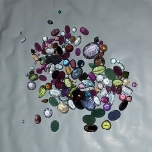 Mixed Facets for making jewelry